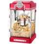 Great Northern Popcorn 2-1-2-Ounce Red Tabletop Retro Style Compact Popcorn Popper Machine with Removable Tray