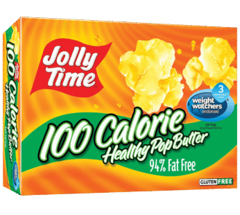 Jolly Time 100 Calorie Healthy Pop Butter Microwave Popcorn Mini Bags